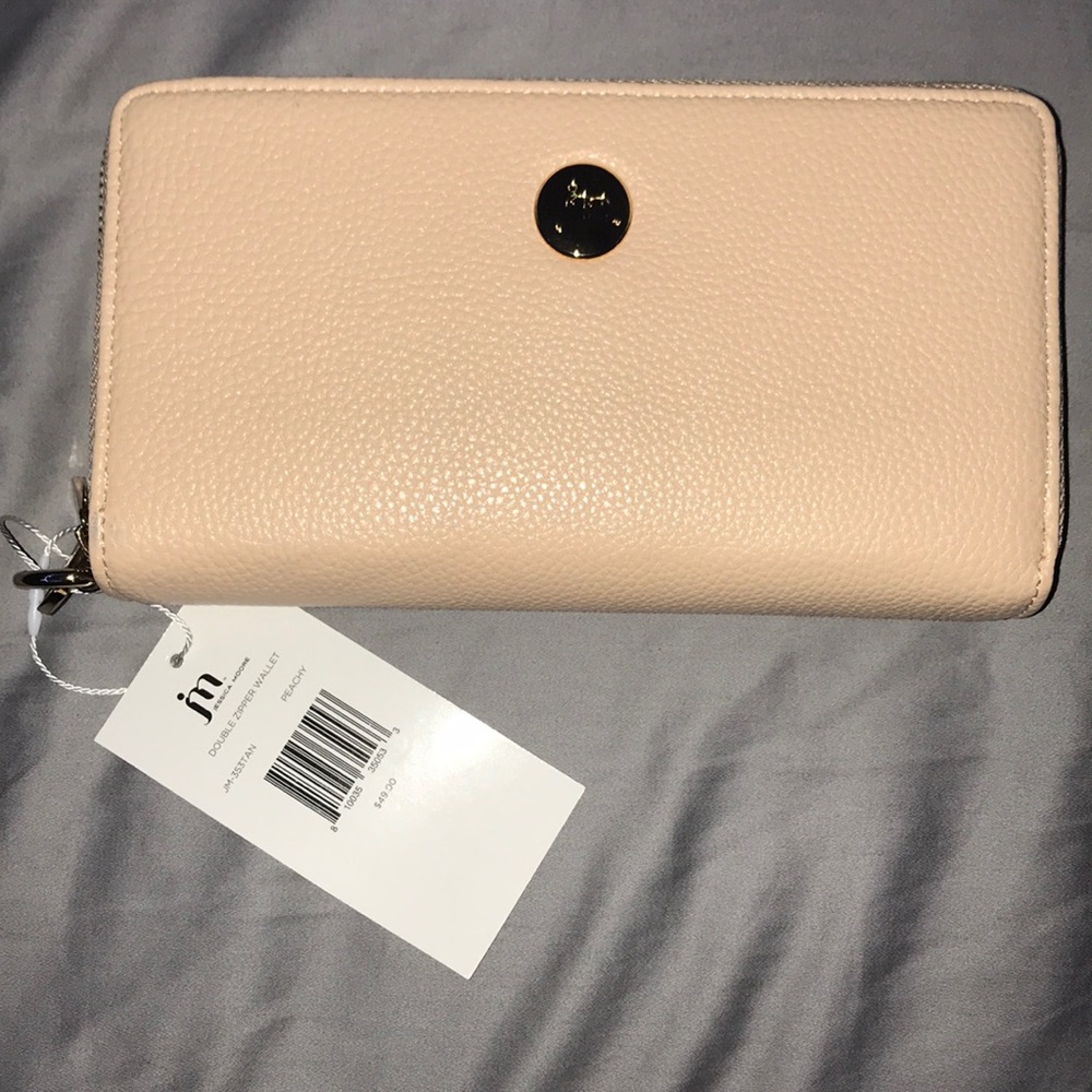 Jessica Moore- Double Zipper Wallet